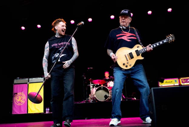 The Sex Pistols and Frank Carter live at Castlefield Bowl, Manchester, UK, 12 July 2026 THE SEX PISTOLS AND FRANK CARTER PLAY CASTLEFIELD BOWL ON THE CLOSING NIGHT OF SOUNDS OF THE CITY, Credit:Hels Millington Avalon UK, UK, MANCHESTER, CASTLEFIELD BOWL  Copyright: xHelsxMillingtonx xAvalonx 1116300739