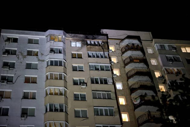 Russian drones strike Odesa, damaging residential building The charred upper floors of a residential building are seen after a Russian drone attack in Odesa, Ukraine, on July 12, 2026, Credit:Nina Liashonok Ukrinform Avalon Ukraine, Odesa  Copyright: xNinaxLiashonokx xUkrinformx xAvalonx 1116301603