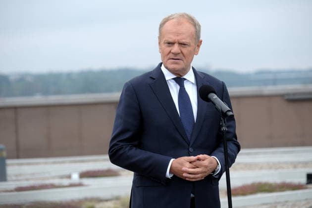 RECORD DATE NOT STATED Warszawa CNK 13.07.2026 Ogloszenie przez Donalda Tuska siedziby Centrum Europejskiej Agencji Kosmicznej w Polsce Warsaw, Copernicus Science Centre, July 13, 2026: Announcement by Donald Tusk regarding the location of the European Space Agency centre in Poland N Z Donald Tusk FOT.TEDI NEWSPIX.PL NEWSPIX.PL --- newspix.pl 