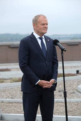 RECORD DATE NOT STATED Warszawa CNK 13.07.2026 Ogloszenie przez Donalda Tuska siedziby Centrum Europejskiej Agencji Kosmicznej w Polsce Warsaw, Copernicus Science Centre, July 13, 2026: Announcement by Donald Tusk regarding the location of the European Space Agency centre in Poland N Z Donald Tusk FOT.TEDI NEWSPIX.PL NEWSPIX.PL --- newspix.pl 
