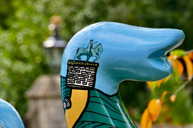Trunks Across The Thames Stroll Through The Goat Park a tribute to Windsor Great Park by Laurie King. Trunks across the Thames is Thames Hospice™s very first art trail which will see businesses, schools, community groups and artists unite to create a free, fun, family-friendly trail of discovery for the local community to explore and enjoy. The majestic herd will be marching between 13th July to 13th September 2026! The herd of individually designed magnificent elephant sculptures will bring vibrancy, colour and creative artistry, transforming the streets, parks and open spaces of Slough, Eton and Windsor into a glorious open-air gallery., Credit:Geoffrey Swaine Geoff Swaine - B4563 Avalon UK, Berkshire, Windsor  Copyright: xGeoffreyxSwainex xGeoffxSwainex-xB4563x xAvalonx 1116315818