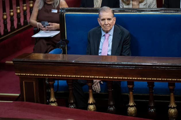 Edmundo Gonzalez receives the 34th Convivencia Award in Madrid, Spain - 13 Jul 2026 Venezuelan President-elect, Edmundo Gonzalez seen during the awards ceremony for the 34th edition of the Convivencia Prize. Madrid Spain Copyright: xAtilanoxGarciax xSOPAxImagesx photo02192