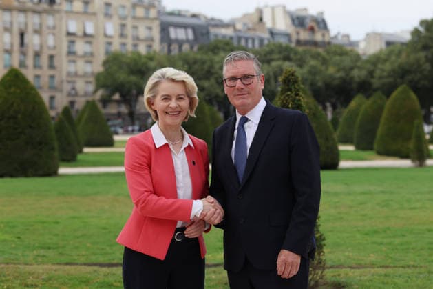 Coalition of the Willing meeting in Paris 13 07 2026. Paris, France. Prime Minister Keir Starmer meets Ursula von der Leyen, President of the European Commission as he attends Coalition of the Willing meeting in Paris., Credit:Ben Perry B66 Avalon France, Greater London, Paris, 10 Downing Street  Copyright: xBenxPerryx xB66x xAvalonx 1116359686