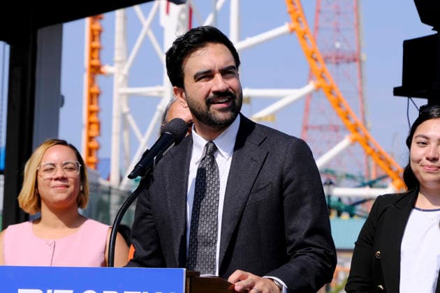 CONEY ISLAND, NY JULY 13: -Mayor Zohran Kwame Mamdani and Chief Technology Officer and Office of Technology & Innovation (OTI) Commissioner Lisa Gelobter today announced the launch of Public Interest Technology (PIT) Crew, a new initiative that will deploy teams of technologists alongside City agencies to tackle public problems with in-house digital solutions at Coney Island in New York City on July 13, 2026. Copyright: xKatiexGodowskix