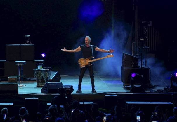 Sting concert at the Marenostrum Fuengirola festival, Spain, July 13, 2026 Cordon Press  PATRICIAxCACHINEROxTORRE