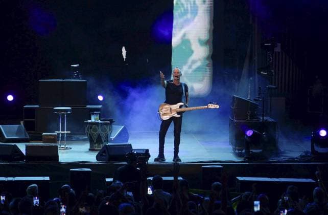 Sting concert at the Marenostrum Fuengirola festival, Spain, July 13, 2026 Cordon Press  PATRICIAxCACHINEROxTORRE