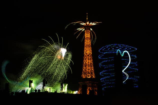 NEWS: Illustration du feu d™artifice de la tour Eiffel lors de la fÃªte naionale 2026 - 13 07 2026 Illustration du feu d™artifice ParisFrance  Copyright: xBaptistexAutissierx
