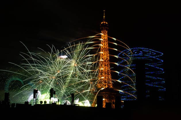 NEWS: Illustration du feu d™artifice de la tour Eiffel lors de la fÃªte naionale 2026 - 13 07 2026 Illustration du feu d™artifice ParisFrance  Copyright: xBaptistexAutissierx