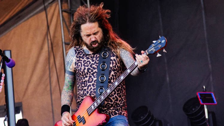 California Based Buck Cherry rocks the Rockin Thunder Edmonton stage - 12 Jul 2026 Kelly LeMieux from California hard rock band Buck Cherry performs at Rockin Thunder in Edmonton. Edmonton Canada Copyright: xRonxPalmerx xSOPAxImagesx 2026_07_12BuckCherry851160