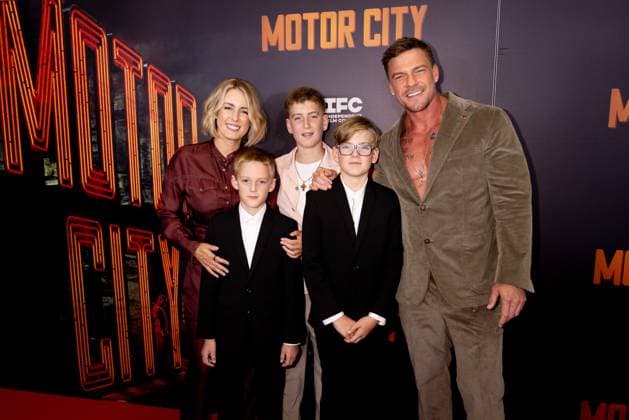 Catherine Ritchson, Calem Ritchson, Edan Ritchson, Amory Ritchson, Alan Ritchson at arrivals for MOTOR CITY Premiere, MoMA The Museum of Modern Art, New York, NY, July 13, 2026. Photo By: Ryan Billings Everett Collection MOTOR CITY Premiere PUBLICATIONXNOTxINxCANxCHNxFRAxITAxJPNxNORxPOLxRUSxESPxUKxUSA