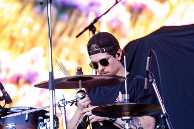 July 12, 2026, Edmonton, Alberta, Canada: Blaine Stillman (drums) from Alberta based band, Chilio performs at Rockin Thunder in Edmonton and winning a spot on the main stage in Battle of the Bands. Calgary Based Rock Band, Chilio won the Battle of the Bands which included a spot on the Main Stage at Rockin Thunder Edmonton opening for Creed on Day 2 of the Festival Edmonton Canada - ZUMAs197 20260712_aaa_s197_418 Copyright: xRonxPalmerx