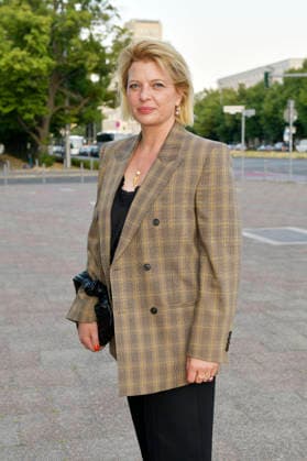 Jördis Triebel bei der Premiere des Dokumentarfilms Was haben wir gelacht im Kino International. Berlin, 13.07.2026 *** Jördis Triebel at the premiere of the documentary *Was haben wir gelacht* at the Kino International in Berlin, July 13, 2026 Foto:xM.xBehrensx xFuturexImagex gelacht_berlin_6709