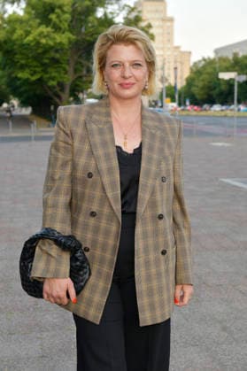 Jördis Triebel bei der Premiere des Dokumentarfilms Was haben wir gelacht im Kino International. Berlin, 13.07.2026 *** Jördis Triebel at the premiere of the documentary *Was haben wir gelacht* at the Kino International in Berlin, July 13, 2026 Foto:xM.xBehrensx xFuturexImagex gelacht_berlin_6707