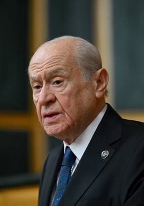Turkiye s Nationalist Movement Party (MHP) Group Meeting ANKARA, TURKIYE - JULY 14: Nationalist Movement Party (MHP) Chairman Devlet Bahceli delivers a speech during his party’s parliamentary group meeting at the Turkish Grand National Assembly in Ankara, Turkiye on July 14, 2026. Rasit Aydogan Anadolu Ankara Turkey. Editorial use only. Please get in touch for any other usage.  Copyright: x2026xAnadoluxRasitxAydoganx