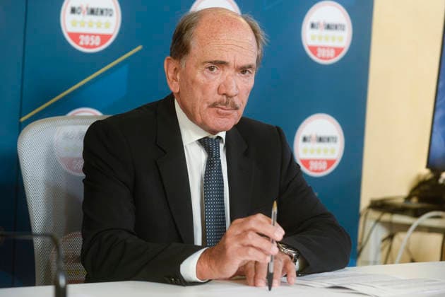 Italy, Rome, 14 July, 2026 - 5 Stelle movement, in press conference on the draft law concerning anti-mafia Italy, Rome, 14 July, 2026 : Ex former Federico Cafiero de Raho, of the 5 Stelle movement, in press conference on the draft law concerning anti-mafia, Credit:Stefano Carofei Agenzia Sintesi Avalon Italy, Rome  Copyright: xStefanoxCarofeix xAgenziaxSintesix xAvalonx 1116481294