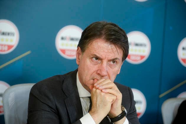 Italy, Rome, 14 July, 2026 - 5 Stelle movement, in press conference on the draft law concerning anti-mafia Italy, Rome, 14 July, 2026 : Giuseppe Conte, former italian prime minister and currently president of the 5 Stelle movement, in press conference on the draft law concerning anti-mafia, Credit:Stefano Carofei Agenzia Sintesi Avalon Italy, Rome  Copyright: xStefanoxCarofeix xAgenziaxSintesix xAvalonx 1116481296
