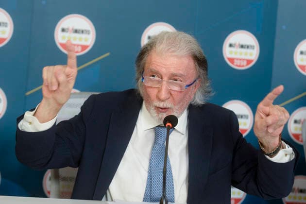 Italy, Rome, 14 July, 2026 - 5 Stelle movement, in press conference on the draft law concerning anti-mafia Italy, Rome, 14 July, 2026 : Former judge Roberto Scarpinato, of the 5 Stelle movement, in press conference on the draft law concerning anti-mafia, Credit:Stefano Carofei Agenzia Sintesi Avalon Italy, Rome  Copyright: xStefanoxCarofeix xAgenziaxSintesix xAvalonx 1116481322