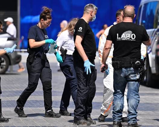 Fire in the OXY building on Place De Brouckère BRUSSELS, BELGIUM - JULY 14 : Fire in the OXY building on Place De Brouckère (several dead and missing) on July 14, 2026 in Brussels, Belgium, 14 07 2026 Brussels Belgium  Copyright: xDidierxLebrunx