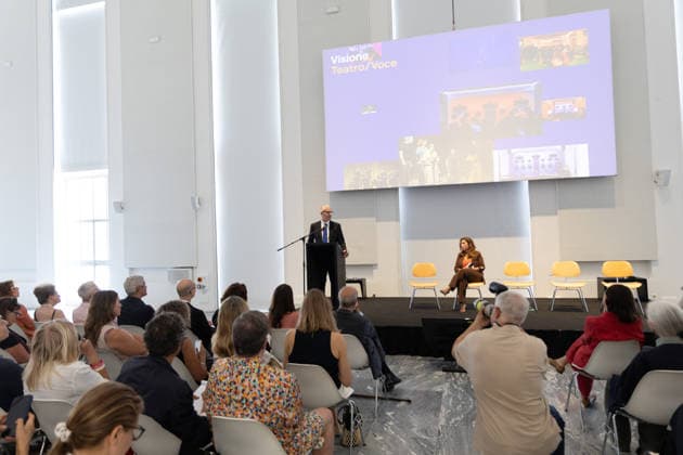 IPA86673249 - Milan, July 14, 2026, Triennale, Press Conference to Introduce the Scientific Committee; pictured: Vincenzo Trione, President of Triennale Milano  Copyright: xFrancescoxEnriquezx xFrancescoxEnriquezx 86673249