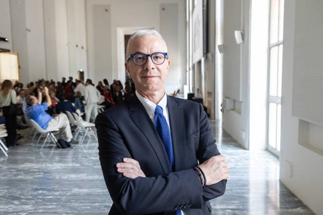 IPA86673294 - Milan, July 14, 2026, Triennale, Press Conference to Introduce the Scientific Committee; pictured: Vincenzo Trione, President of Triennale Milano  Copyright: xFrancescoxEnriquezx xFrancescoxEnriquezx 86673294