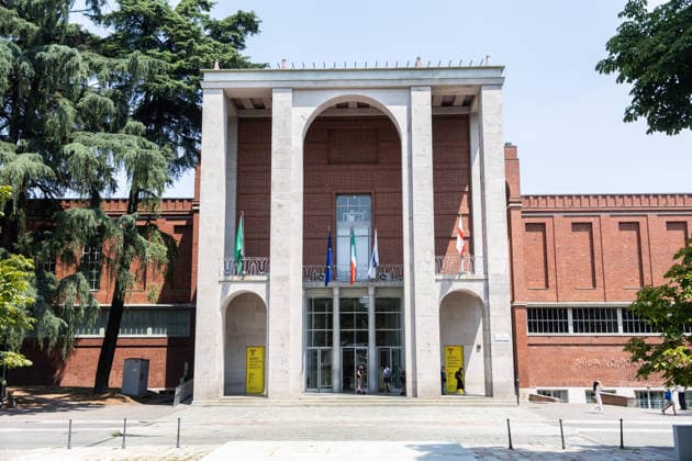 IPA86673205 - Milan, July 14, 2026, Triennale, Press Conference to Introduce the Scientific Committee; pictured: Exterior of the Triennale di Milano  Copyright: xFrancescoxEnriquezx xFrancescoxEnriquezx 86673205