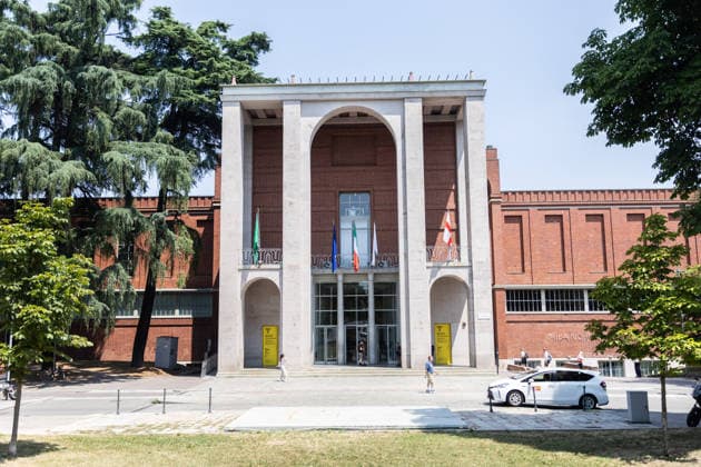 IPA86673207 - Milan, July 14, 2026, Triennale, Press Conference to Introduce the Scientific Committee; pictured: Exterior of the Triennale di Milano  Copyright: xFrancescoxEnriquezx xFrancescoxEnriquezx 86673207