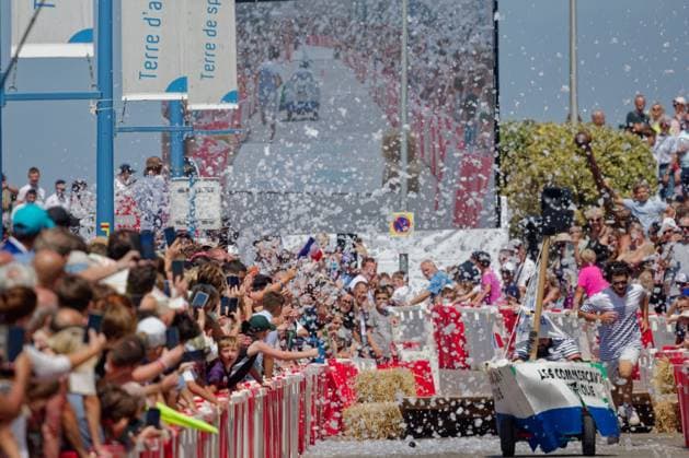 Grand Soapbox Race in Le Portel PHOTOPQR VOIX DU NORD JOHAN BEN AZZOUZ July 14, 2026 Le Portel, July 14, 2026 Major soapbox car race on the Portel seafront PHOTO JOHAN BEN AZZOUZ LA VOIX DU NORD Le Portel, France – July 14, 2026 Drivers compete in homemade soapbox cars during the annual Kart d’Heurt Portelois race held along Le Portel’s seafront in Northern France  Copyright: xPHOTOPQR VOIXxDUxNORD MAXPPPxJOHANxBENxAZZOUZx 20260714VDN6812 20260714VDN6812