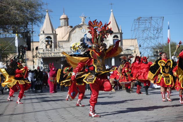 La Tirana, July 14, 2026 Thousands of people—including the faithful, dancers, musicians, and pilgrims—celebrate and fulfill their vows at the Festival of La Tirana in honor of the Virgin of Carmen, Queen of Tamarugal and patron saint of Chile. Alex Diaz Aton Chile, La Tirana, Chile Aton 1172461  Copyright: ALEXxDIAZ ATONxCHILE