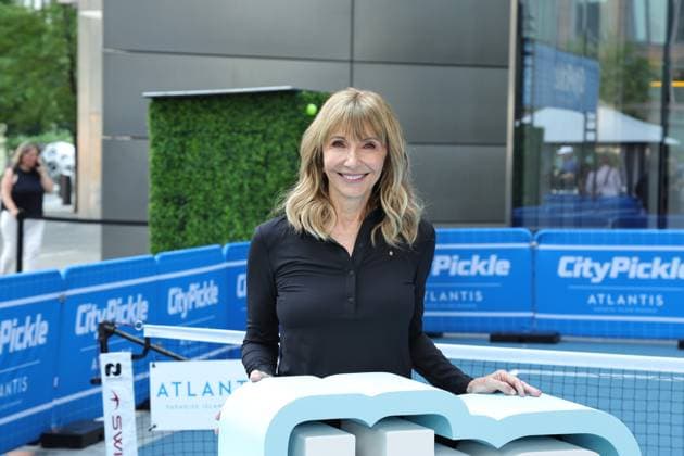 Mary Steenburgen at a public appearance for THE DINK Photo Call for Apple TV, CityPickle at Hudson Yards, New York, NY, July 14, 2026. Photo By: Eli Winston Everett Collection THE DINK Photo Call for Apple TV PUBLICATIONXNOTxINxCANxCHNxFRAxITAxJPNxNORxPOLxRUSxESPxUKxUSA