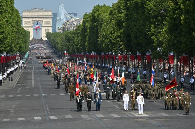 Illustration: Military parade on July 14, 2026, on the Avenue des Champs-Élysées in Paris. Liewig Jacovides, Bestimage. Military parade on July 14, 2026, on the Avenue des Champs-Élysées in Paris, France  Copyright: xJacovidesx xLiewigx xBestimagexJacovidesx xLiewigx xBestimagex