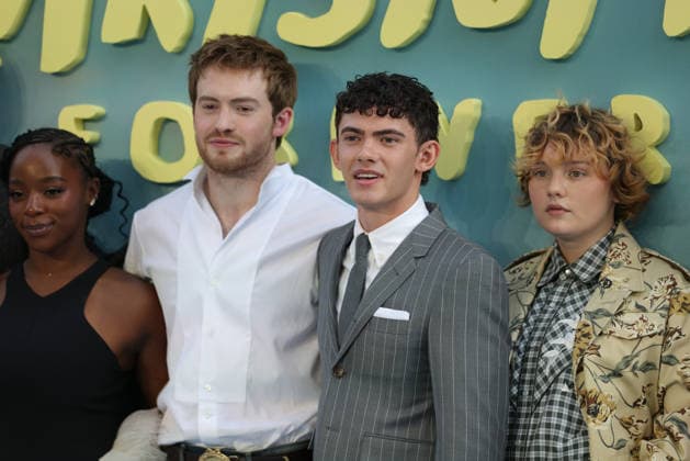 Heartstopper Forever world premiere, Cineworld London Leicester Square, London, UK, 14 July 2026 Corinna Brown, Kit Connor, Joe Locke and Kizzy Edgell at the world premiere of Heartstopper Forever, Cineworld London Leicester Square, London, UK, 14 July 2026., Credit:Liam Daysh-Holmes Avalon United Kingdom, London  Copyright: xLiamxDaysh-Holmesx xAvalonx 1116538704
