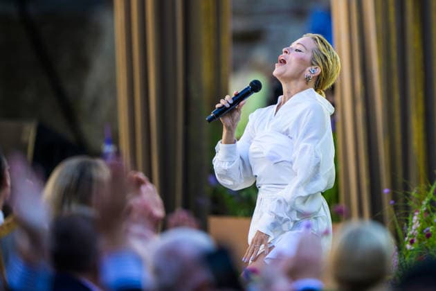 260714 Petra Marklund under utdelningen av Victoriapriset den 14 juli 2026 i Borgholm. *** July 14, 2026: Petra Marklund at the Victoria Prize award ceremony on July 14, 2026, in Borgholm  Copyright: SUVADxMRKONJIC 1079984323st