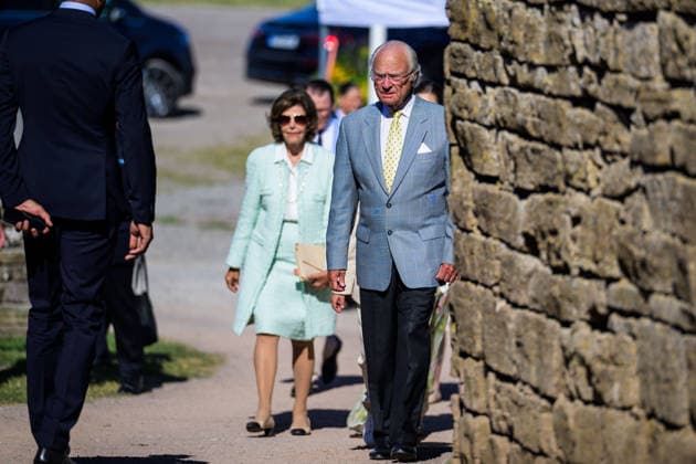 260714 Drottning Silvia och kung Carl Gustaf under utdelningen av Victoriapriset den 14 juli 2026 i Borgholm. *** July 14, 2026: Queen Silvia and King Carl Gustaf at the Victoria Prize award ceremony on July 14, 2026, in Borgholm  Copyright: SUVADxMRKONJIC 1079984329st