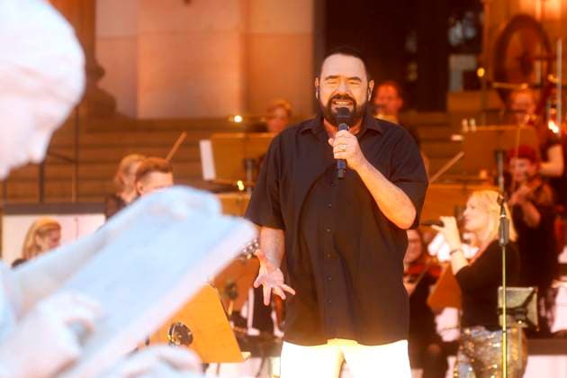 14.07.2026, Alphaville, Sänger Marian Gold, im Konzert live beim Classic open Air 2026, in Berlin, Gendarmenmarkt, Berlin Deutschland, Germany *** July 14, 2026, Alphaville, singer Marian Gold, live in concert at Classic Open Air 2026, in Berlin, Gendarmenmarkt, Berlin, Germany