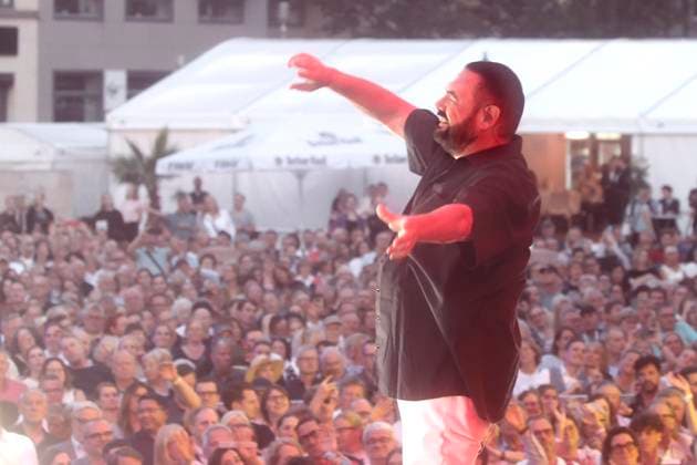 14.07.2026, Alphaville, Sänger Marian Gold, im Konzert live beim Classic open Air 2026, in Berlin, Gendarmenmarkt, Berlin Deutschland, Germany *** July 14, 2026, Alphaville, singer Marian Gold, live in concert at Classic Open Air 2026, in Berlin, Gendarmenmarkt, Berlin, Germany