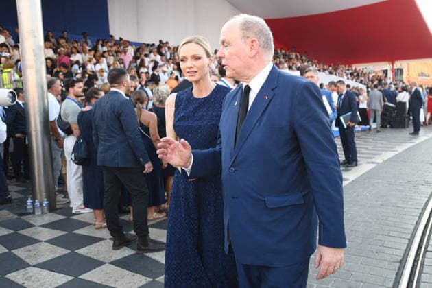 Pool Bestimage - Commemoration of tenth anniversary of the Nice bombing Prince Albert II and Princess Charlene of Monaco attend the ceremony commemorating the tenth anniversary of the Nice attack on July 14, 2026, which killed 86 people and injured 458, marking the deadliest attack in Nice s history and the second deadliest in France under the Fifth Republic. Photo by Bruno Bebert Pool ABACAPRESS.COM Nice France  Copyright: xPool ABACAx