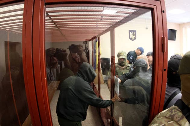 RECORD DATE NOT STATED Former Security Service of Ukraine (SBU) officer Vitalii Zhykovych, one of two suspects in the murder case of Anastasiia Berezovska, attends a hearing at the Pecherskyi District Court on a preventive measure, Kyiv, Ukraine, on July 9, 2026. The court remanded him in custody for 60 days without the right to post bail. Two people have been detained in connection with the murder investigation: former law enforcement officer Vitalii Zhykovych and serving Defence Intelligence of Ukraine (HUR) officer Vladyslav Reut. Thirty-nine-year-old Ukrainian citizen Anastasiia Berezovska had been placed on an international wanted list in connection with an alleged attempt to arrange the killing of the family of sanctioned businessman Vadym Yermolaiev in the  Copyright: xPavloxBahmutx