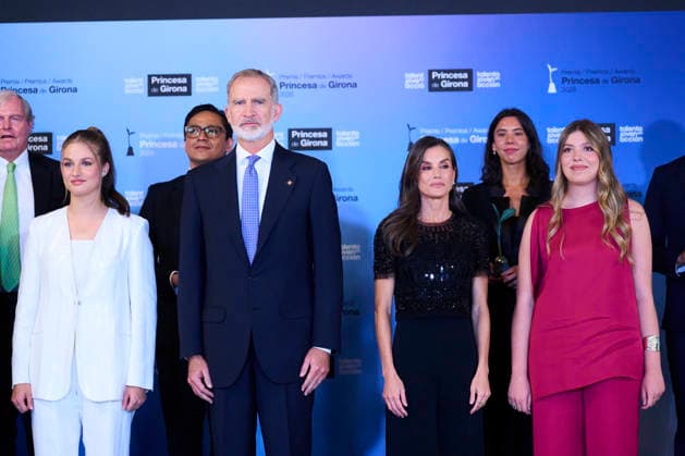 July 14, 2026, Barcelona, Cataluna, Spain: King Felipe VI of Spain, Queen Letizia of Spain, Crown Princess Leonor, Princess Sofia attends Princess of Girona awards ceremony at Gran Teatre del Liceu on July 14, 2026 in Barcelona, Spain Barcelona Spain  - ZUMAg15_ 20260714_zaf_g15_103 Copyright: xJackxAbuinx