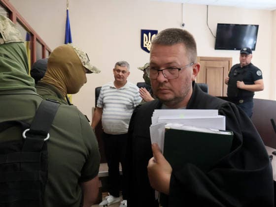 RECORD DATE NOT STATED Judge Roman Novak of the Pecherskyi District Court presides over a hearing to determine a preventive measure for Defence Intelligence of Ukraine (HUR) officer Vladyslav Reut, a suspect in the murder case of 39-year-old Ukrainian citizen Anastasiia Berezovska, who is suspected of attempting to arrange the killing of the family of sanctioned businessman Vadym Yermolaiev in the Principality of Monaco, Kyiv, Ukraine, on July 9, 2026. The court remanded the suspect in custody for 60 days without the right to post bail. Two people have been detained in connection with the murder investigation: former law enforcement officer Vitalii Zhykovych and serving HUR officer Vladyslav Reut (Photo by Pavlo Bahmut Ukrinform) Court remands HUR officer Vladysl  Copyright: xPavloxBahmutx