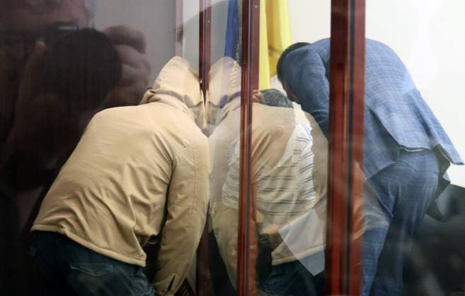 RECORD DATE NOT STATED Thirty-three-year-old Defence Intelligence of Ukraine (HUR) officer Vladyslav Reut, a suspect in the murder case of Anastasiia Berezovska, attends a hearing at the Pecherskyi District Court on a preventive measure in Kyiv, Ukraine, on July 9, 2026. The court remanded him in custody for 60 days without the right to post bail. Two people have been detained in connection with the murder investigation: former law enforcement officer Vitalii Zhykovych and serving HUR officer Vladyslav Reut. Thirty-nine-year-old Ukrainian citizen Anastasiia Berezovska had been placed on an international wanted list in connection with an alleged attempt to arrange the killing of the family of sanctioned businessman Vadym Yermolaiev in the Principality of Monaco (P  Copyright: xPavloxBahmutx
