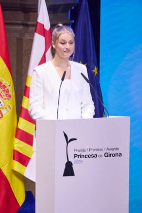 July 14, 2026, Barcelona, Barcelona, Spain: CROWN PRINCESS LEONOR attends the Ã¢â‚¬ËœPrincesa De GironaÃ¢â‚¬â ¢ Foundation Awards Barcelona Spain - ZUMAc260 20260714_zep_c260_020 Copyright: xMikexChicorrox