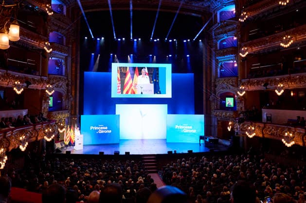 July 14, 2026, Barcelona, Barcelona, Spain: CROWN PRINCESS LEONOR attends the Ã¢â‚¬ËœPrincesa De GironaÃ¢â‚¬â ¢ Foundation Awards Barcelona Spain - ZUMAc260 20260714_zep_c260_024 Copyright: xMikexChicorrox