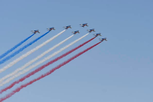 NEWS : CÃ lÃ bration de la fÃªte nationale - 14 07 2026 - Marseille Patrouille de France MarseilleFrance  Copyright: xWilliamxCannarellax