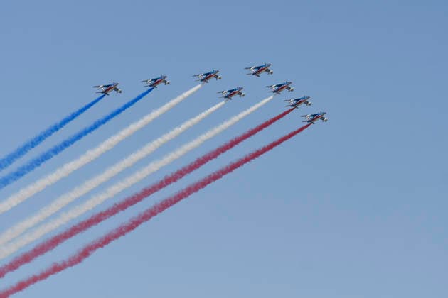 NEWS : CÃ lÃ bration de la fÃªte nationale - 14 07 2026 - Marseille Patrouille de France MarseilleFrance  Copyright: xWilliamxCannarellax