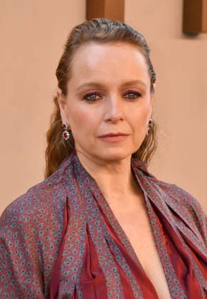NEW YORK, NY - JULY 14: Samantha Morton at the Premiere of The Odyssey on July 14, 2026 at AMC Lincoln Square in New York City. Copyright: xmpi099 MediaPunchx