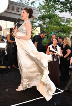 NEW YORK, NY - JULY 14: Anne Hathaway at the Premiere of The Odyssey on July 14, 2026 at AMC Lincoln Square in New York City. Copyright: xmpi099 MediaPunchx