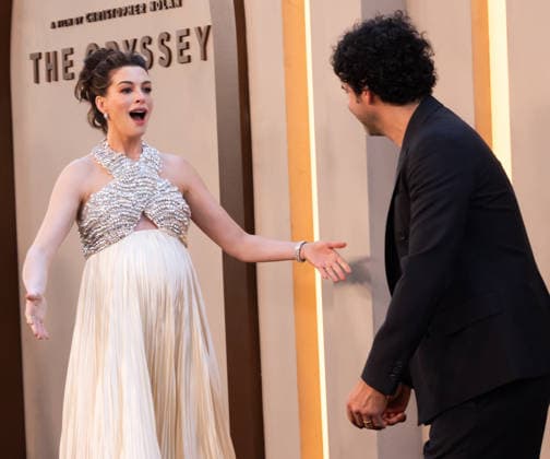 NY Premiere of The Odyssey Featuring: Anne Hathaway Where: New York, New York, United States When: 15 Jul 2026 Credit: Janet Mayer INSTARimages.com EDITORIAL USE ONLY. NOT FOR USE BY NEWSPAPERS BASED IN THE UK. Copyright: xx instar55851407