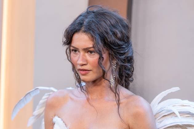 July 14, 2026, Bronx, New York, USA: Zandaya wearing dress by Matieres Fecales and jewelry by Chopard attends premiere of The Odyssey at AMC Lincoln Square in New York, NY on July 14, 2026. Bronx USA - ZUMAr339 20260714_znp_r339_008 Copyright: xLevxRadinx