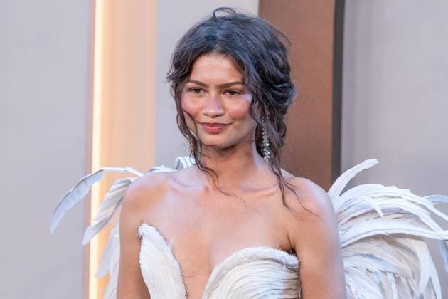 July 14, 2026, Bronx, New York, USA: Zandaya wearing dress by Matieres Fecales and jewelry by Chopard attends premiere of The Odyssey at AMC Lincoln Square in New York, NY on July 14, 2026. Bronx USA - ZUMAr339 20260714_znp_r339_009 Copyright: xLevxRadinx