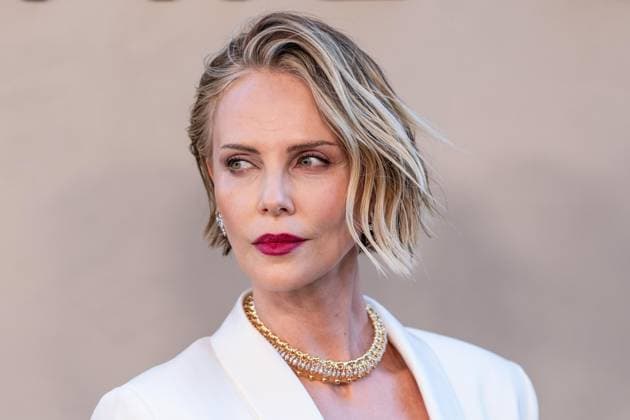 July 14, 2026, Bronx, New York, USA: Charlize Theron wearing dress by Dior and jewelry by Tiffany attends premiere of The Odyssey at AMC Lincoln Square in New York, NY on July 14, 2026. Bronx USA  - ZUMAr339 20260714_znp_r339_058 Copyright: xLevxRadinx